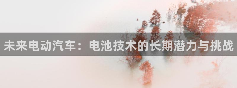 优发国际平台app下载苹果版：未来电动汽车：电池技术的长期潜力与挑战