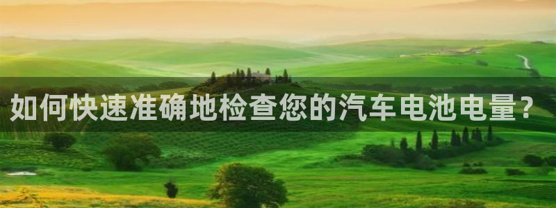 优发国际手机客户端官网下载：如何快速准确地检查您的汽车电池电量？