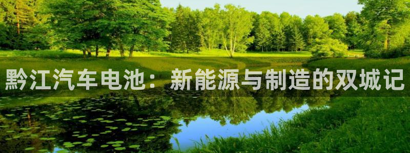 优发国际游戏17：黔江汽车电池：新能源与